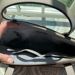 Gray Kate Spade purse